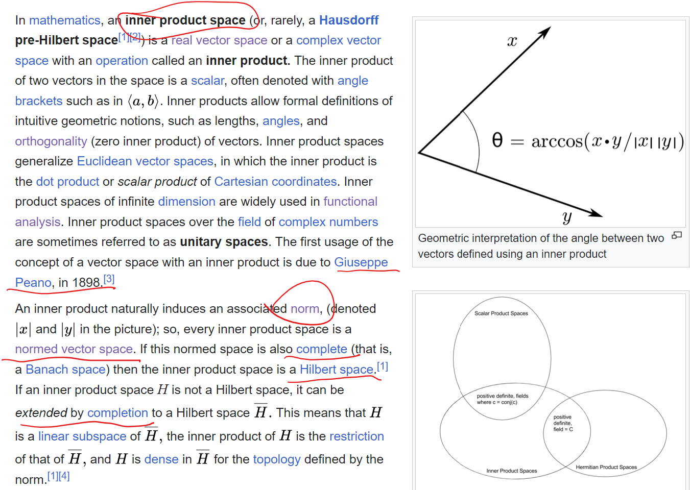 inner product space 2023-09-27