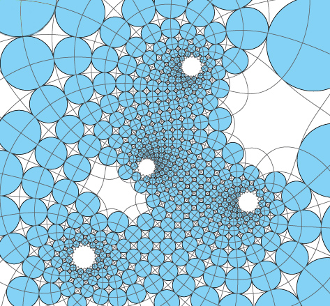 laplacian circle packing