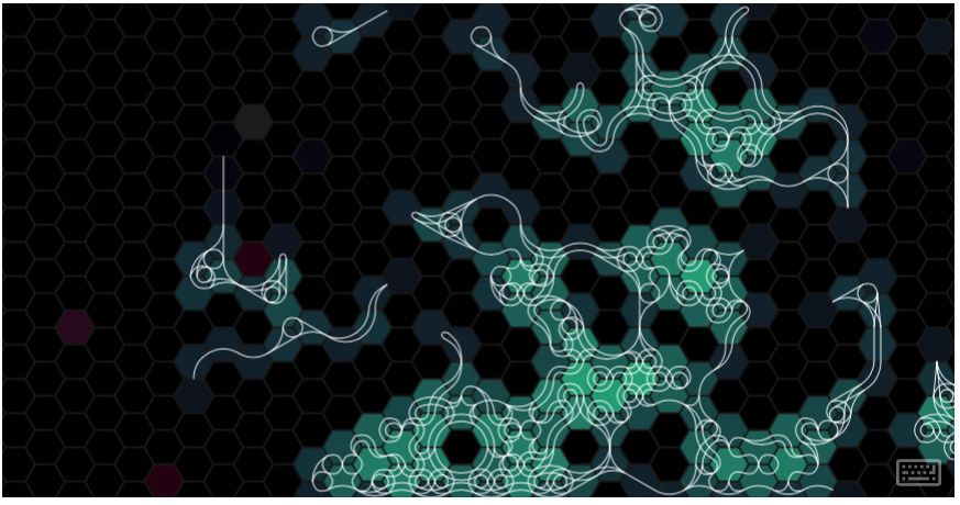 Hexagonal Generative Art by Charlotte Dann 52463