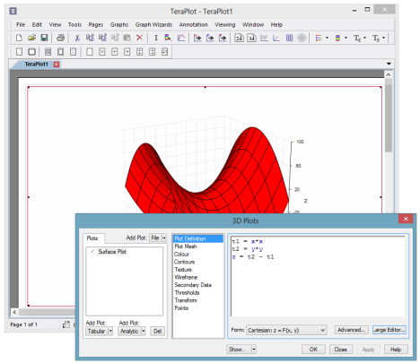 TeraPlot screenshot 2014-02-08