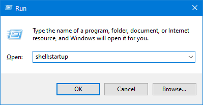 Windows 10 Run startup 2021-03-30