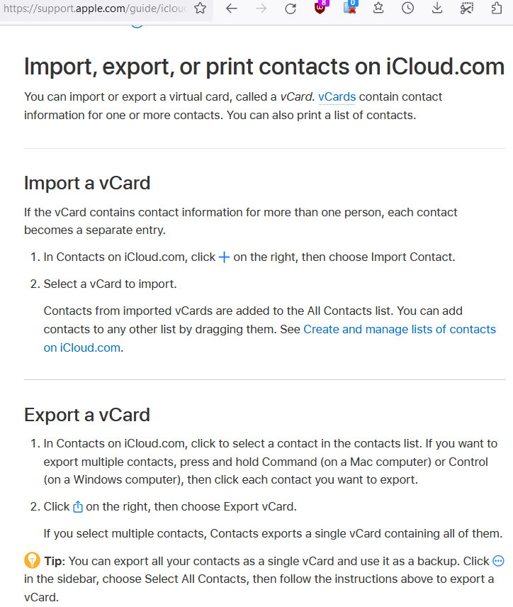 icloud import contacts 2023-11-27