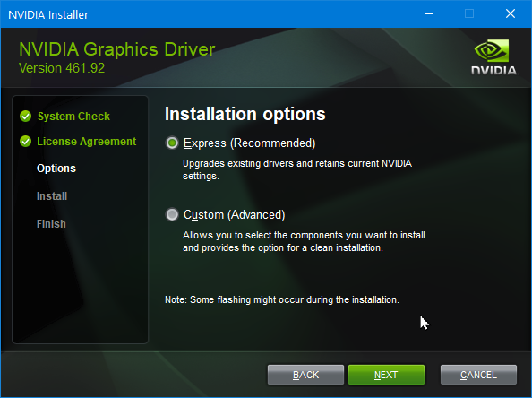 nvidia driver installer 2021-03-30 Nffsf