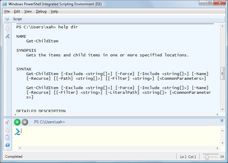 PowerShell ISE