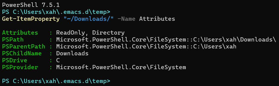 PowerShell file attributes 2025-06-16 2f8b5