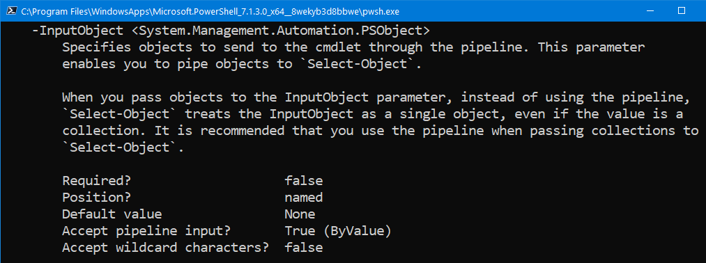 PowerShell pipeline input 2021-05-23