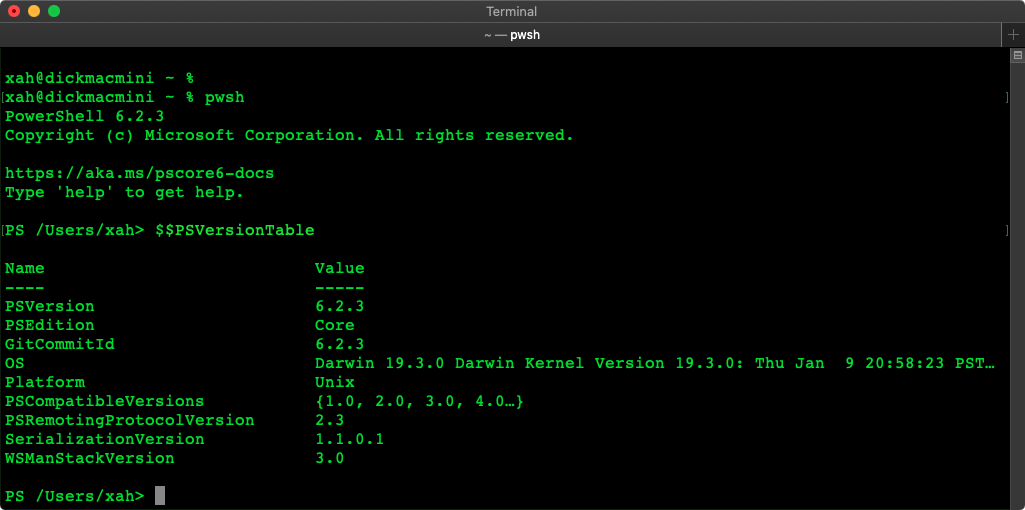 powershell macos 2020-03-19 8jtfn