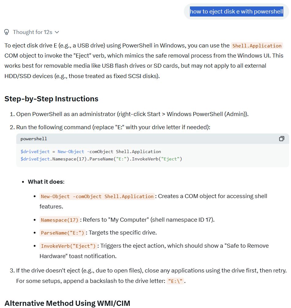 pwsh eject drive 2025-10-05 2c7d5