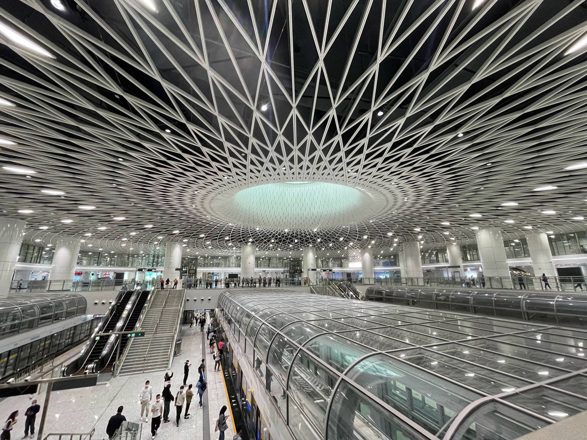 china gangxia north station ceiling 2023-07-19