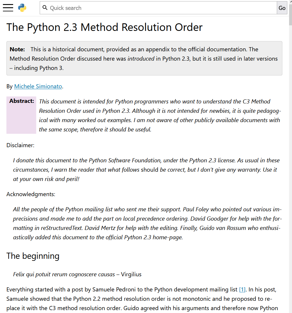 Method Resolution Order 2025-10-02 275d2