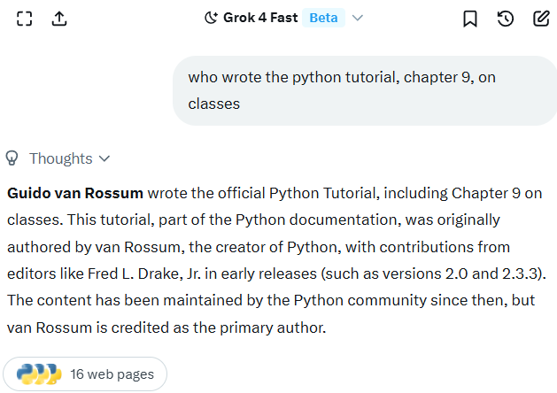 who wrote python class tutorial 2025-10-07 2529a