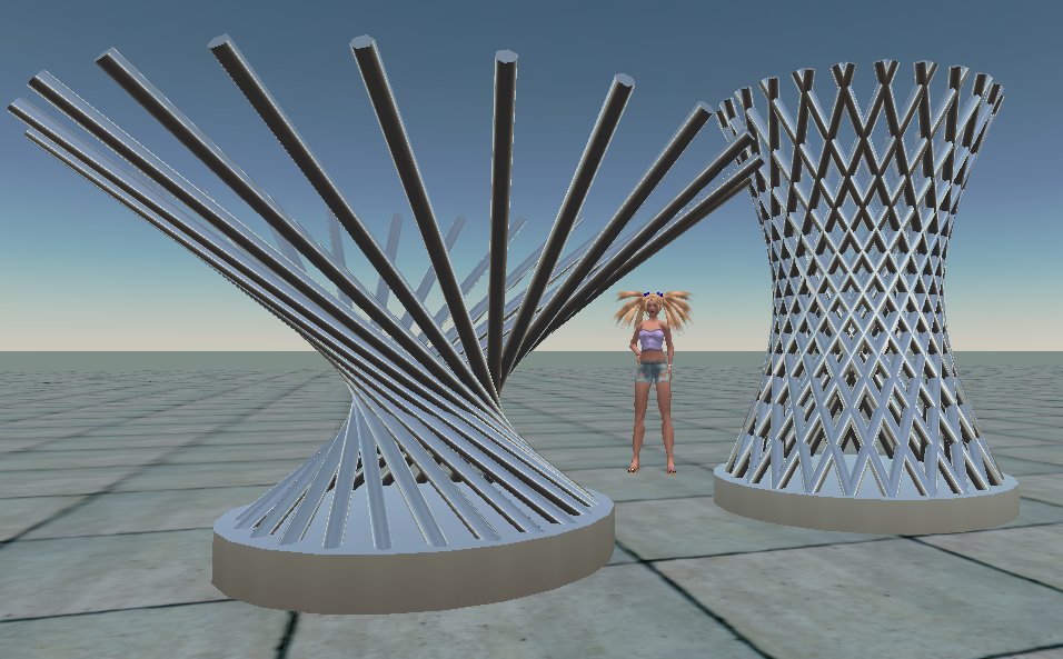 hyperboloid sculpture