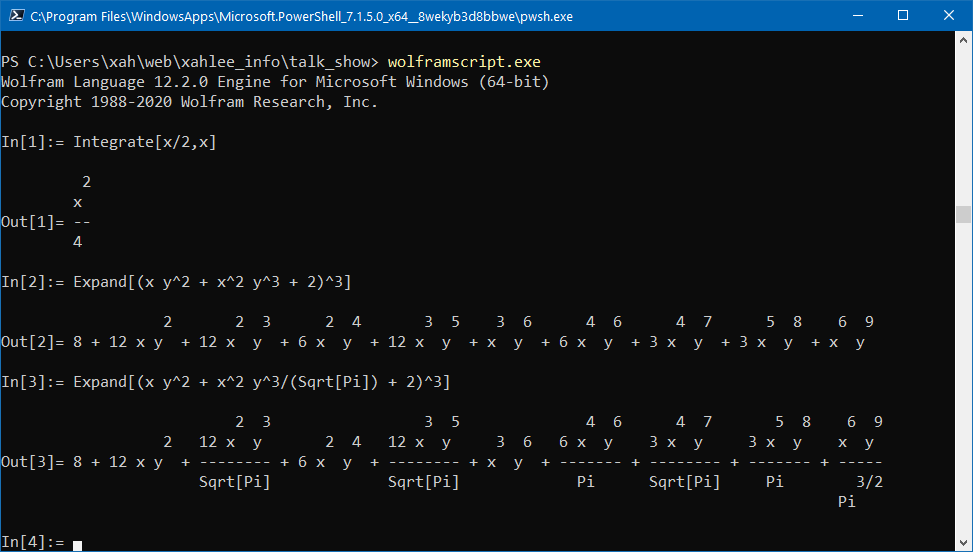 WolframScript 2021-11-09 WRxP