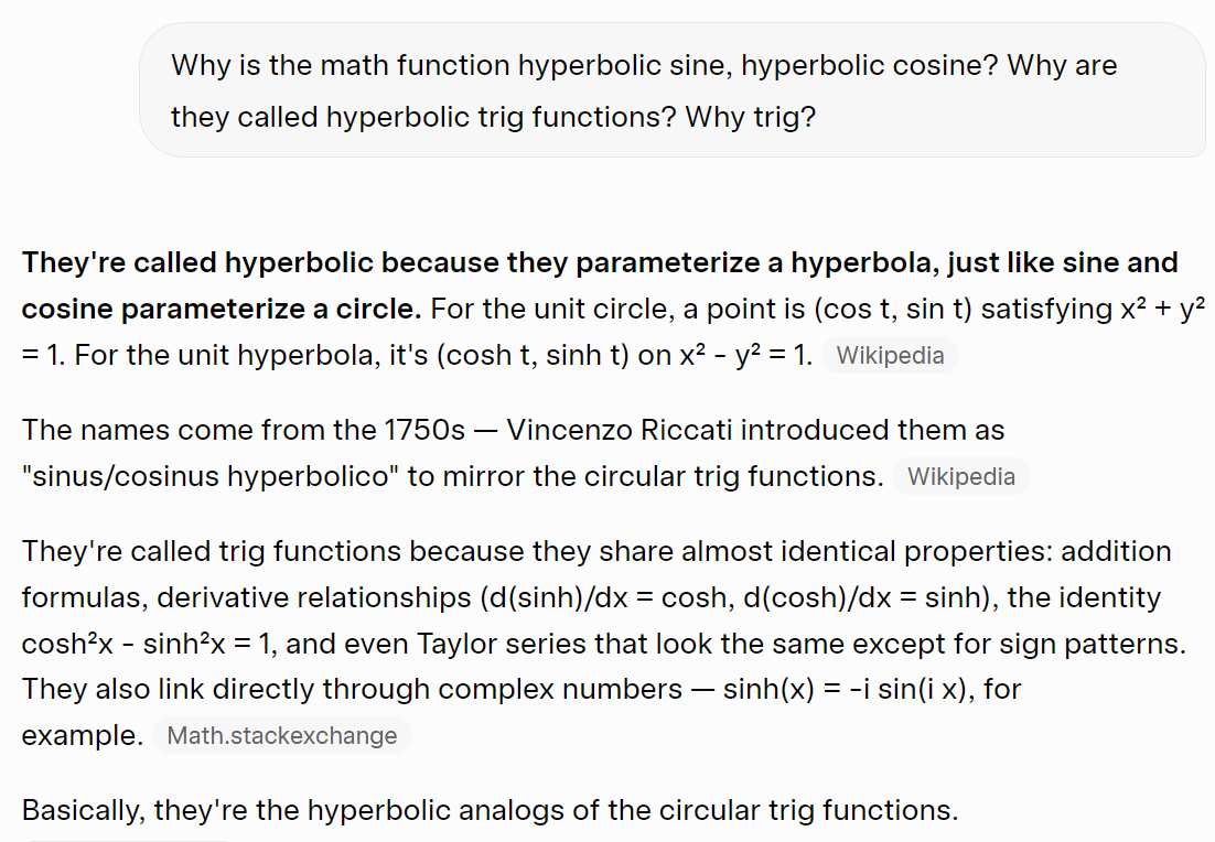 ai why hyperbolic trig function 2026-07-05 2d3db ll