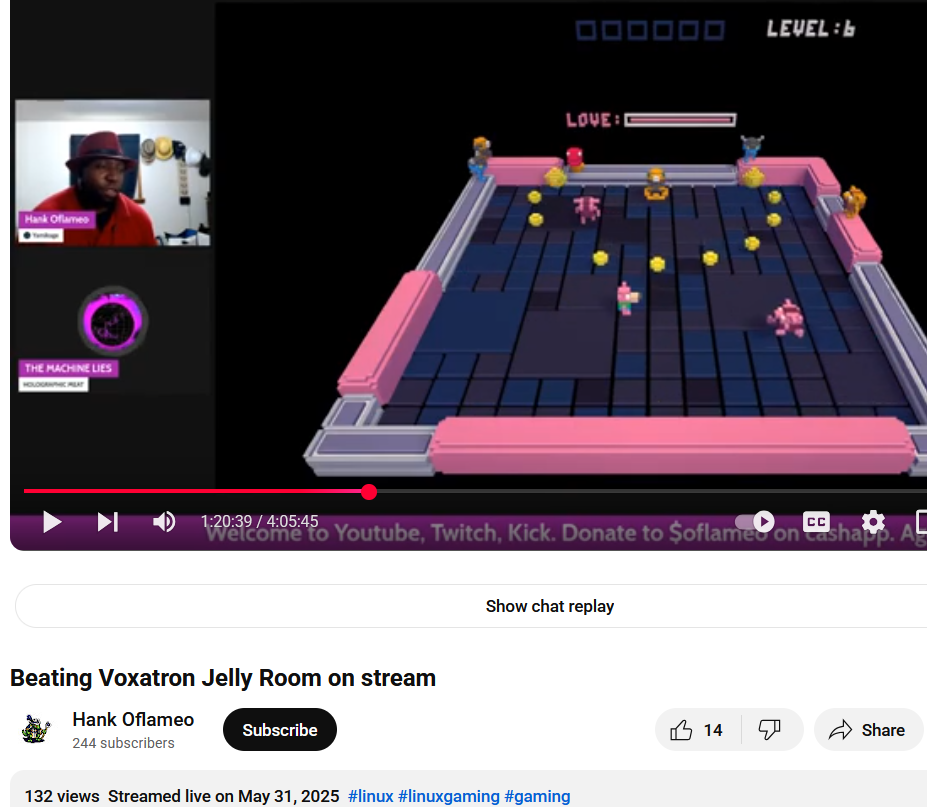 xah talk show 2025-06-02 voxatron 20acf