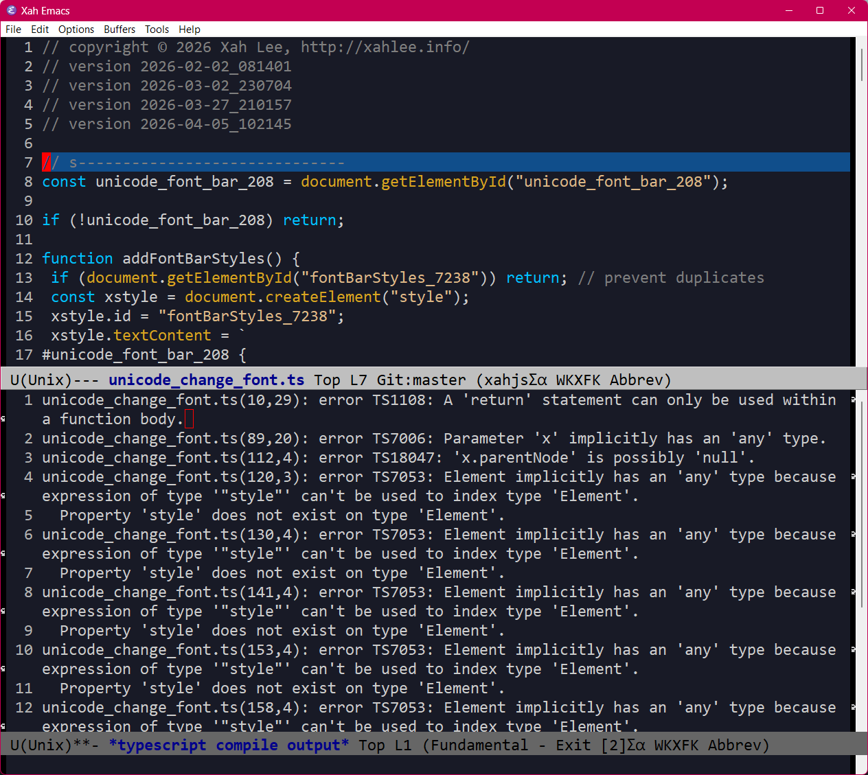 TypeScript xmas tree 2026-09-21 33e16 ll