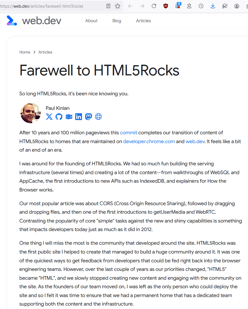 Html5Rocks dead 2024-09-23 kDwqG