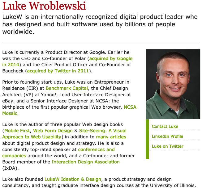 Luke Wroblewski 2020-11-11 ZVD4p