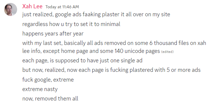 google ad sense spam 2024-06-12