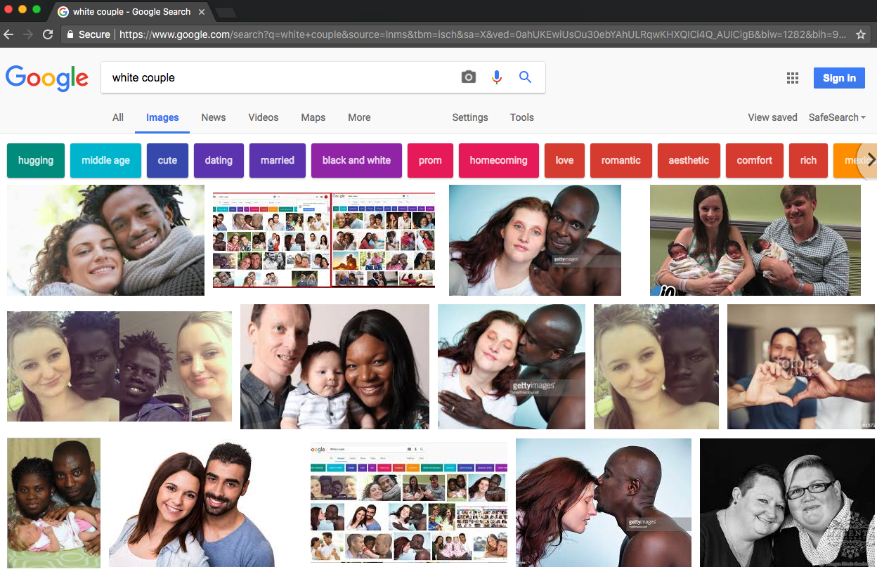google search image white couple 2018-01-20