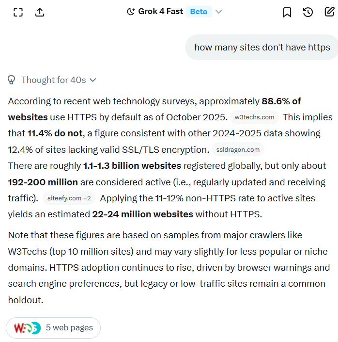 how many sites no https 2025-10-21 173f1