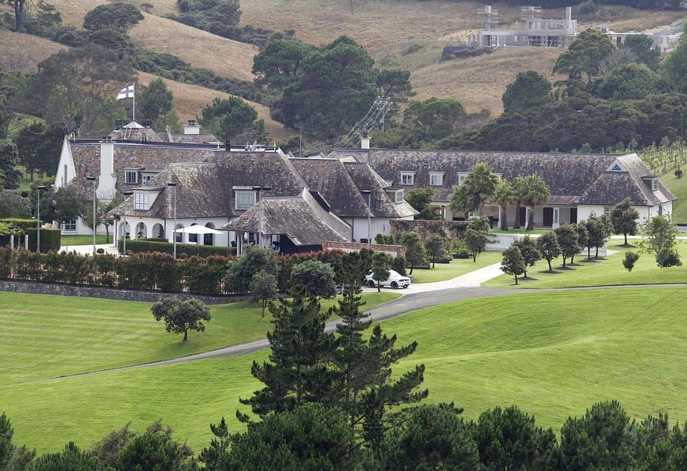 kim dotcom mansion Coatesville Auckland New Zealand