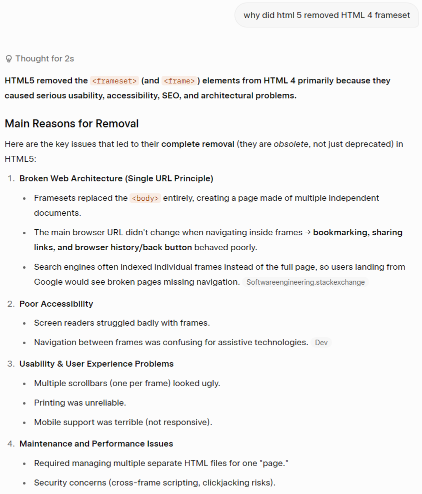 why no HTML 4 frameset 2026-07-16 2f98d ll