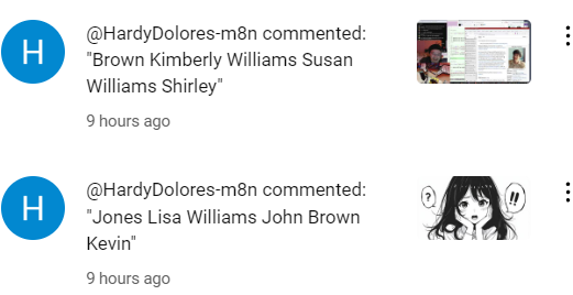 youtube person names spam 2024-09-04 r7FPs